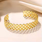 Gold Plated Stainless Steel Bracelet