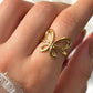 Butterfly ring