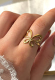 Butterfly ring