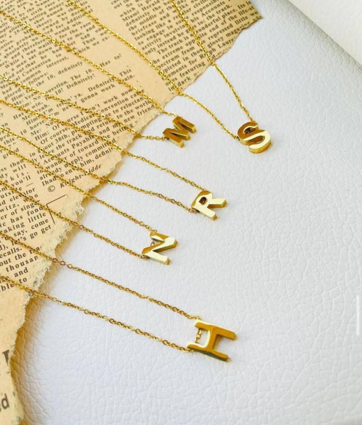 letter Necklaces