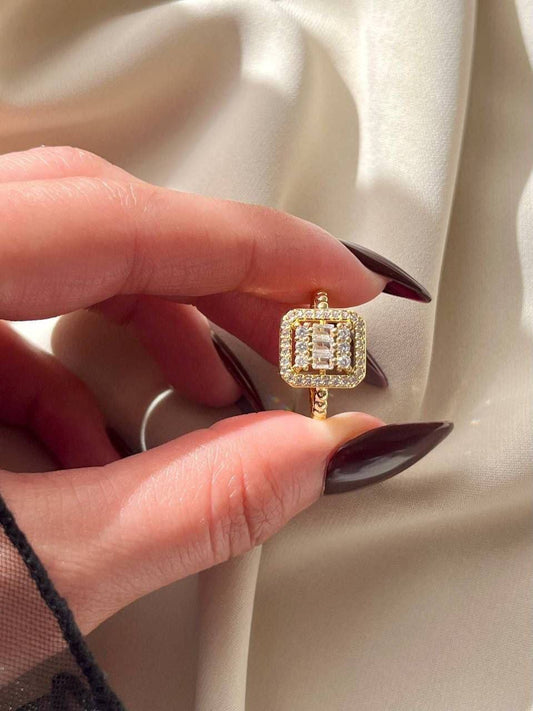 Lazurde Gold Plated Ring