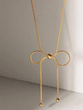 Bow Necklace